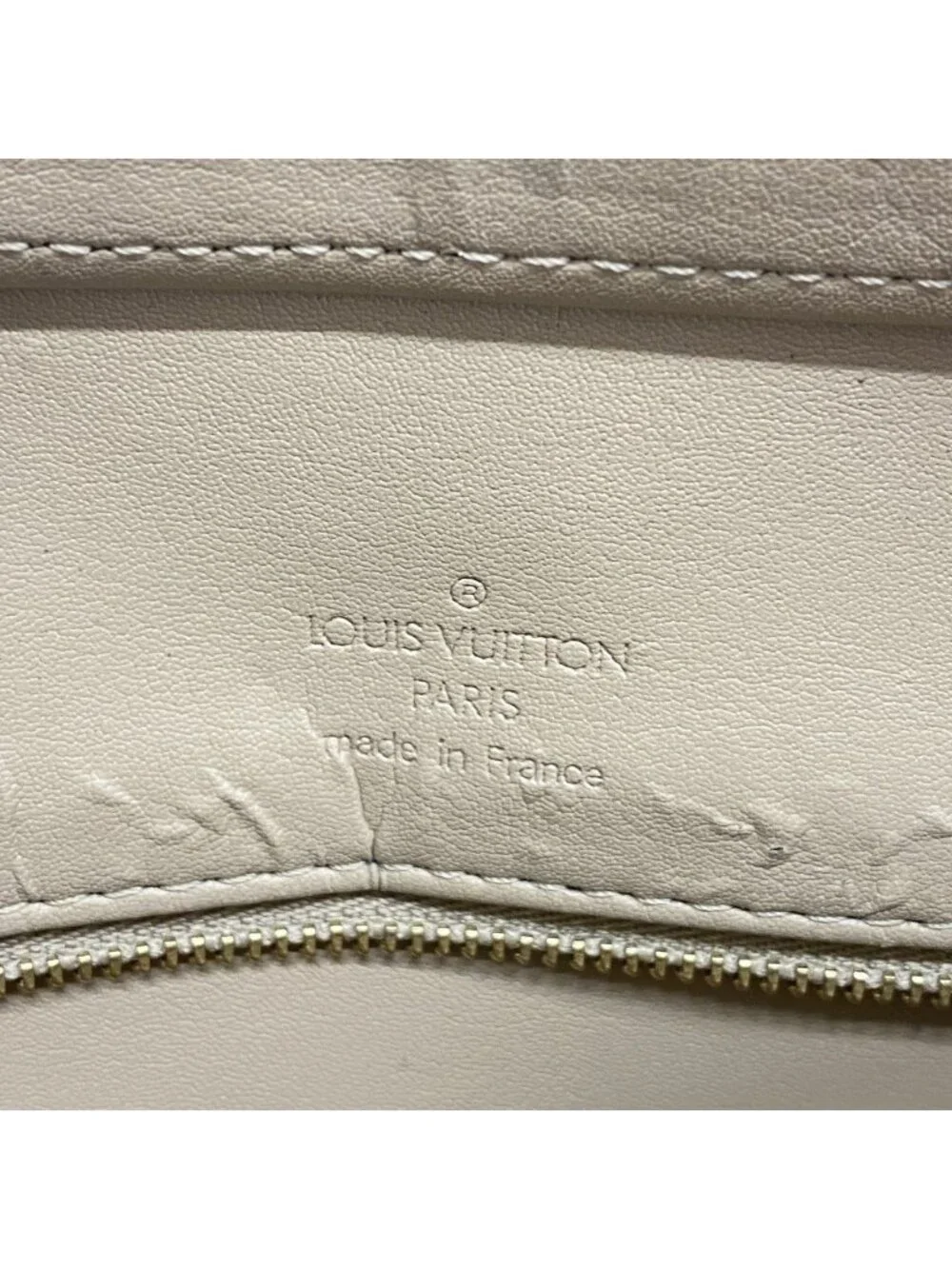 ★SOLD★ Louis Vuitton Tote Vernis Houston Beige - Picture 5 of 10